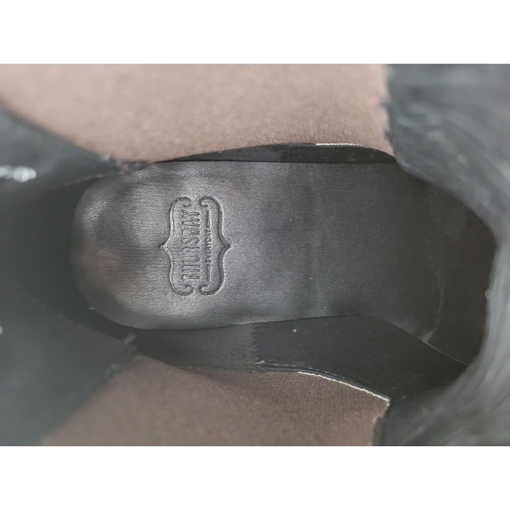 Thursday Boot Co Cavalier Dark Brown Suede Chelsea Boots Men’s 7.5 Goodyear Welt - Picture 6 of 16